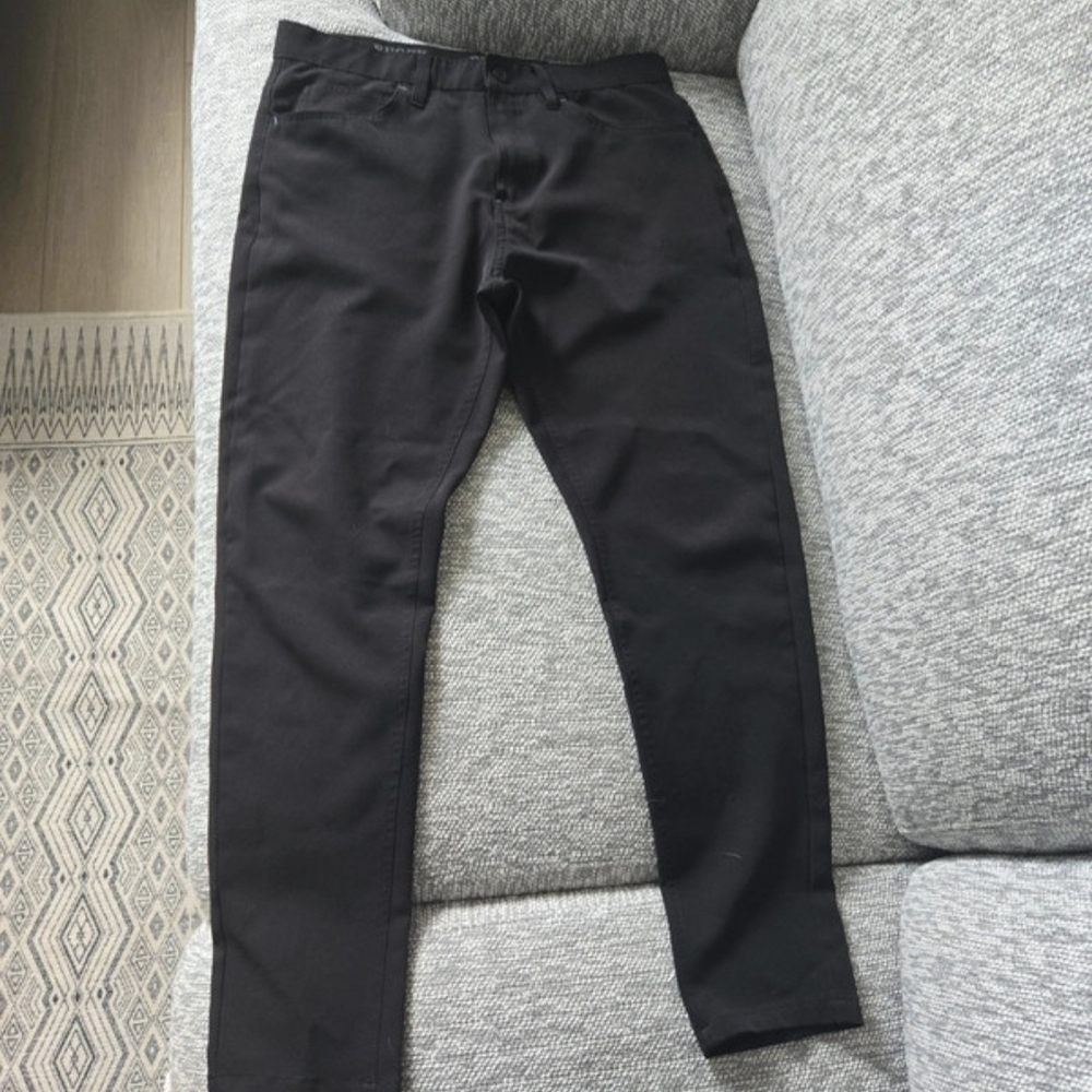 Classic Black Men's Pants